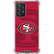 NFL San Francisco 49ers Double Vision Galaxy A52 5G Clear Case